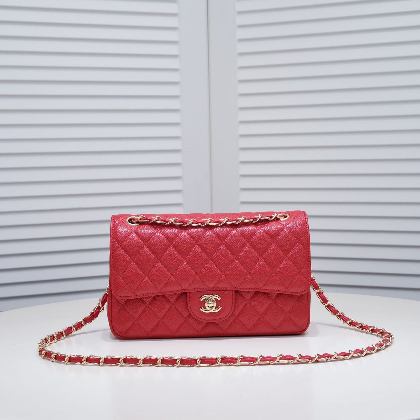 CC CF2.55 caviar leather bag 8 COLORS  size: 25.5*16*6.5cm