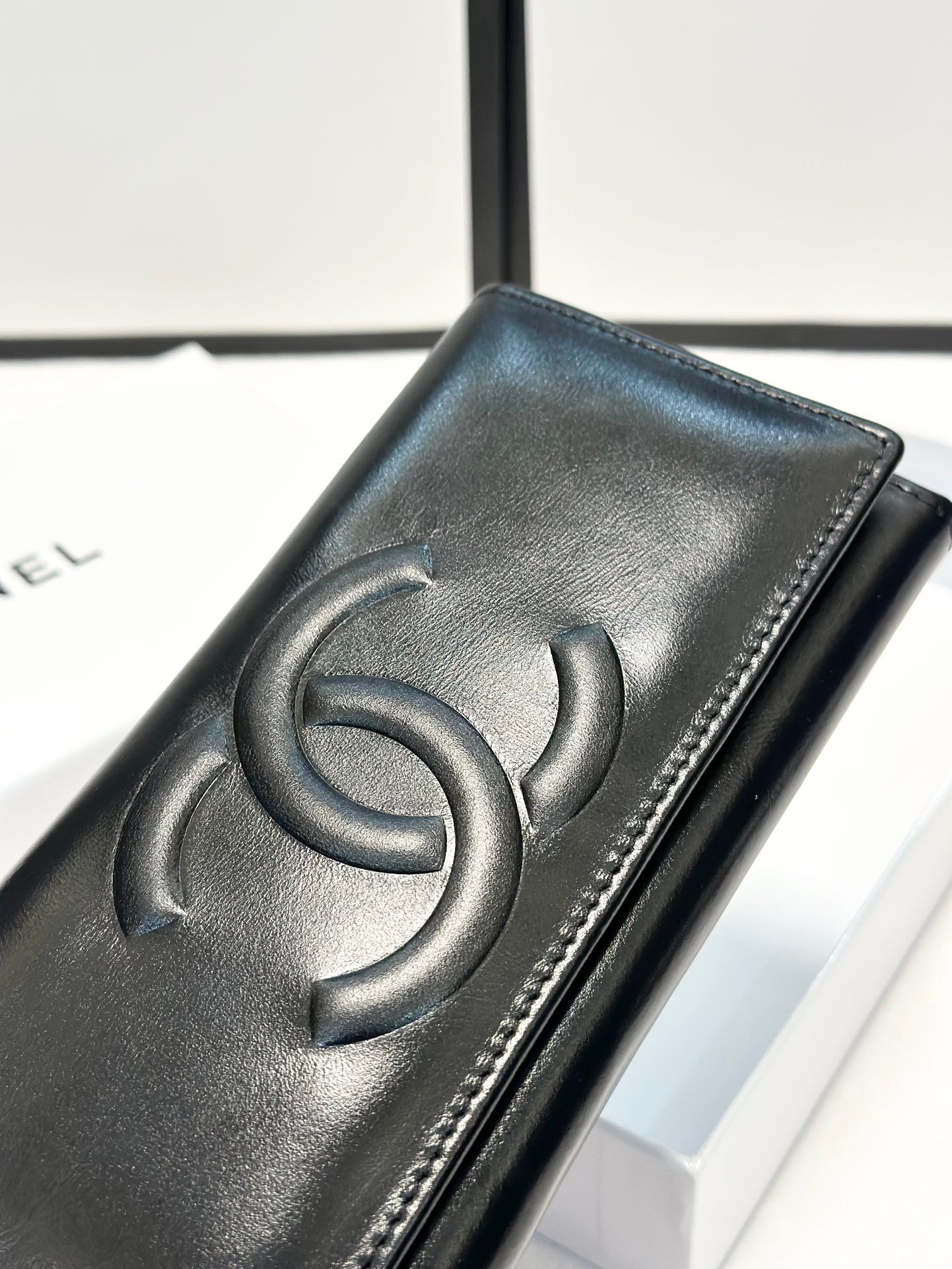 cc new arrival leather wallet size: 19*10 cm